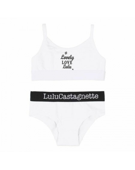 Underwear Lulu Castagnette White Sporting