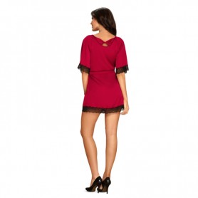Кукла Obsessive Sensuelia Robe Red Размер XXL