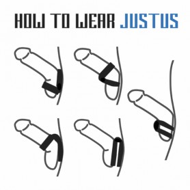 Dzimumlocekļa Uzmava Erekcijai ar Trim Gredzeniem VelvOr Rooster Just