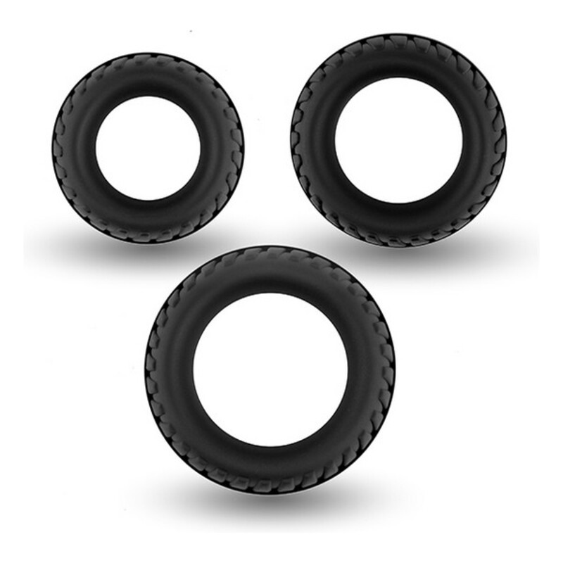 Dzimumlocekļa Uzmava Erekcijai ar Trim Gredzeniem VelvOr Rooster Flok