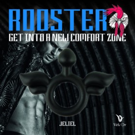 Gabbia per Pene a Tre Anelli VelvOr Rooster Jeliel Angel