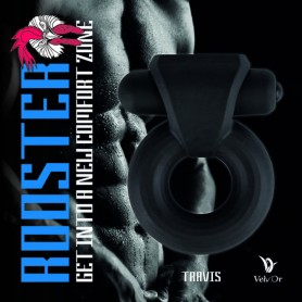 Dzimumlocekļa Uzmava Erekcijai ar Trim Gredzeniem VelvOr Rooster Trav