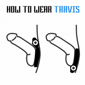 Эрекционная насадка на пенис с тремя к