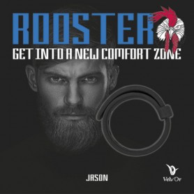 Dzimumlocekļa Uzmava Erekcijai ar Trim Gredzeniem VelvOr Rooster Jaso