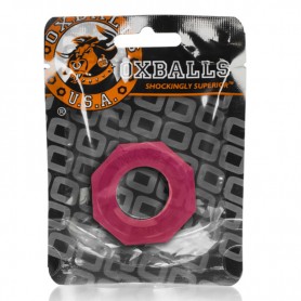 Dzimumlocekļa Uzmava Erekcijai ar Trim Gredzeniem Oxballs Hot Pink (1