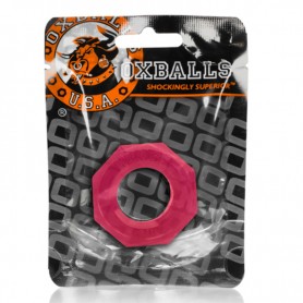 Gabbia per Pene a Tre Anelli Oxballs Hot Pink (12,7 cm)