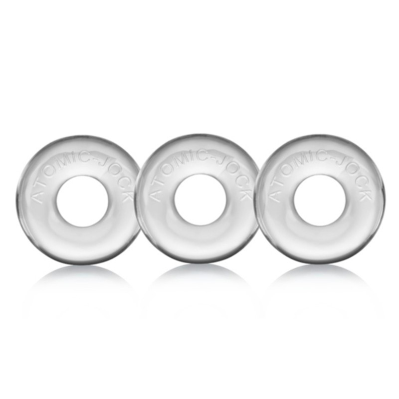 Tri Ring Cock Cage Oxballs Ringer of Do-Nut (3 pcs)