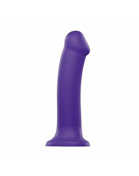 Masturbator Strap-on-me Semi-Realistic Dual Density Purple Size S