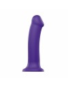 Masturbator Strap-on-me Semi-Realistic Dual Density Purple Size M