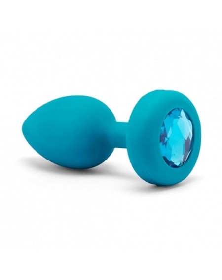 Anal plug B-Vibe Aquamarine Blue Size S/M