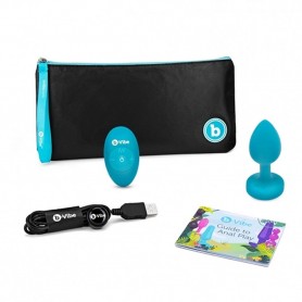 Anālais spraudnis B-Vibe Aquamarine Zils S/M Izmērs