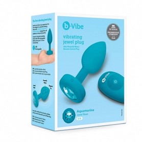 Anālais spraudnis B-Vibe Aquamarine Zils S/M Izmērs