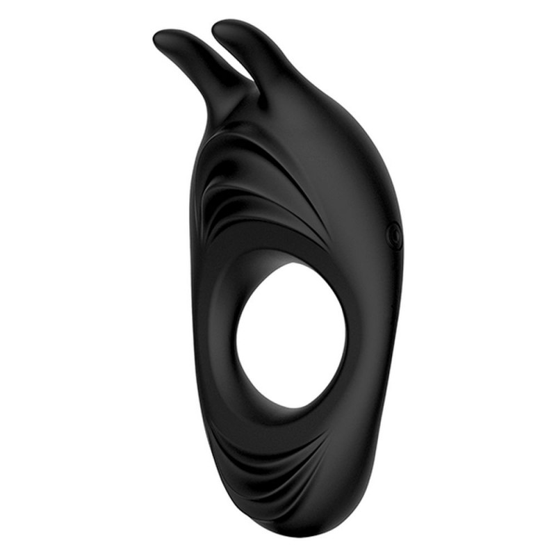 Dzimumlocekļa Gredzeni FeelzToys Zeus Dual Vibe Black Vibrācija