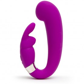 Multifunkcionālais Vibrators Happy Rabbit G-Spot Clitoral Curve