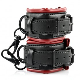 Spread the Love Bar Sportsheets Saffron Spreader Bar & Cuff Set Polysk