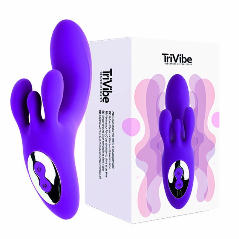 Вибратор для точки G Rave FeelzToys Clitoral & Labia S