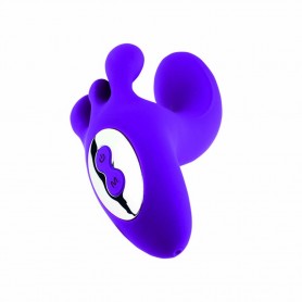 Vibrators G-punktam Rave FeelzToys Clitoral & Labia Stimulation Violet