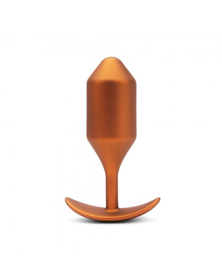 Анальный пробка B-Vibe Snug Plug 4 Sunburst Оранжевый