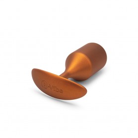Anal plug B-Vibe Snug Plug 4 Sunburst Orange