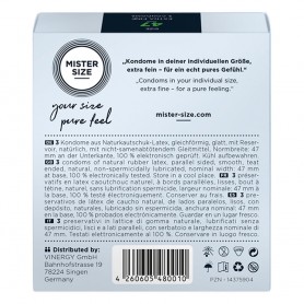 Condoms Mister Size Extra-fine (47 mm)