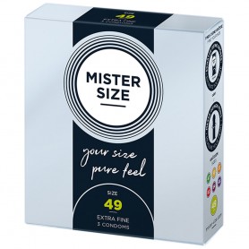 Prezervatīvi Mister Size Īpaši plāns (49 mm)