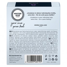 Condoms Mister Size Extra-fine (69 mm)