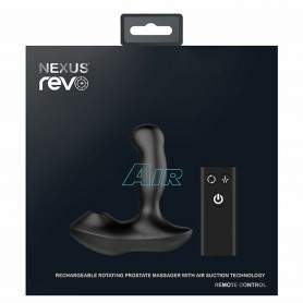 Anālais spraudnis Nexus Revo Air Remote Control Rotating Prostate Mas