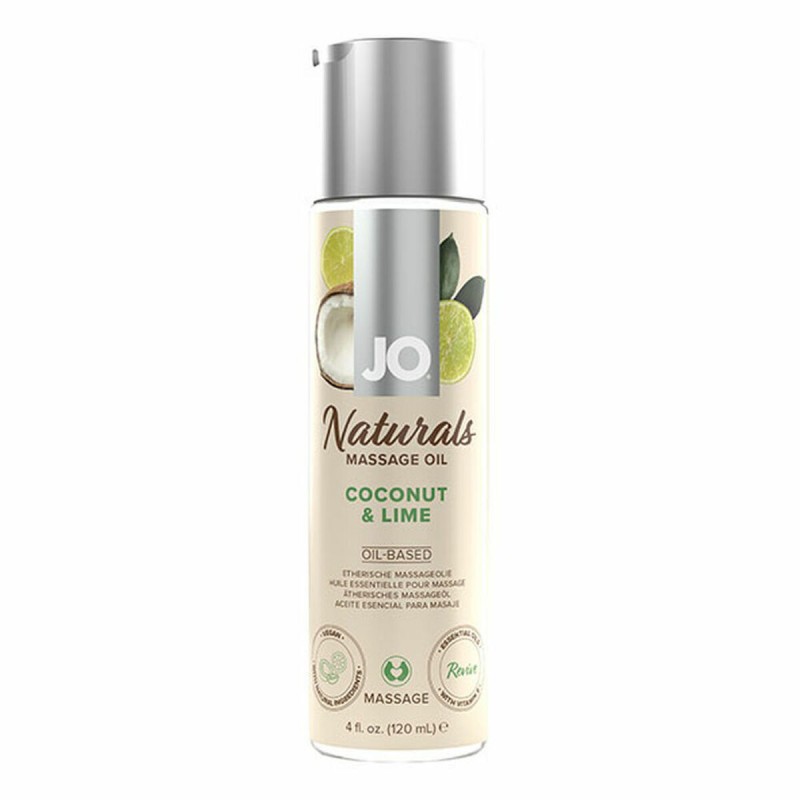 Erotiskā masāžas eļļa System Jo Coconut & Lime (120 ml)