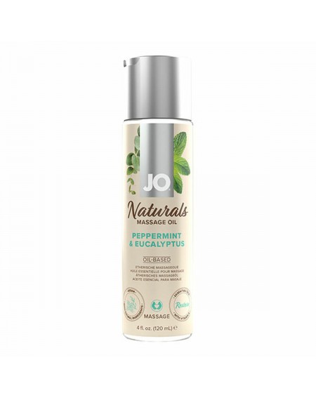 Erotic Massage Oil System Jo Peppermint & Eucalyptus (120 ml)