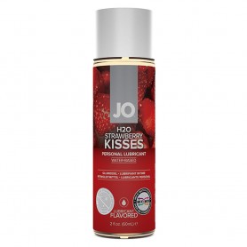 Vīriešu Lubrikants uz Ūdens Bāzes Basic 100 ml System Jo Strawberr