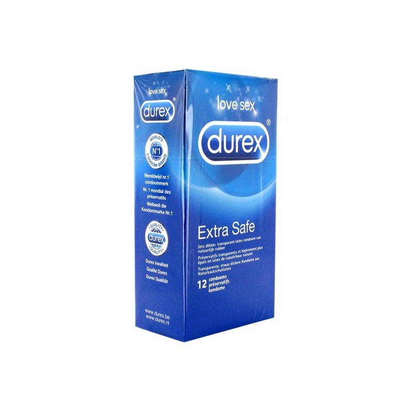 Kondoms Extra Safe 12-il biċċa Durex 7465