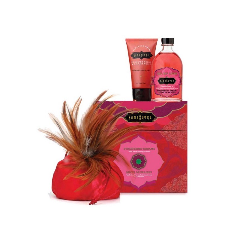 Treasure Trove Strawberry Kama Sutra 88300 (4 pcs)