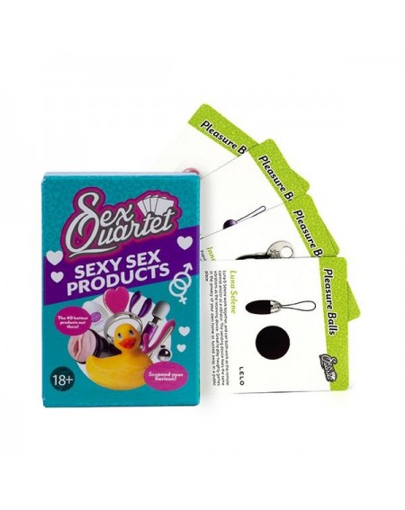 Erotiskā spēle "Sexy Sex Products" SexQuartet 72251