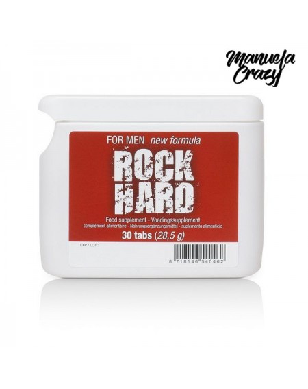 Tabletes Erekcijai Rock Hard Flatpack Manuela Crazy E22642