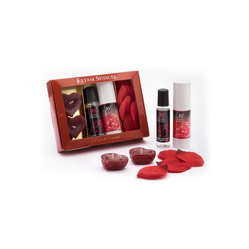Coffret Rouge Tentation Extase Sensuel E22751