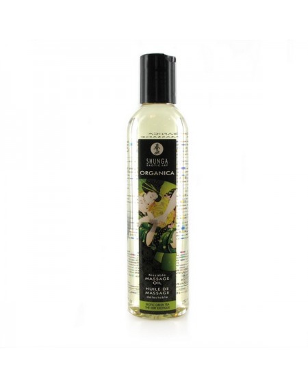 Olio Biologico per Massaggio al Tè Verde Shunga SH1100 (250 ml)