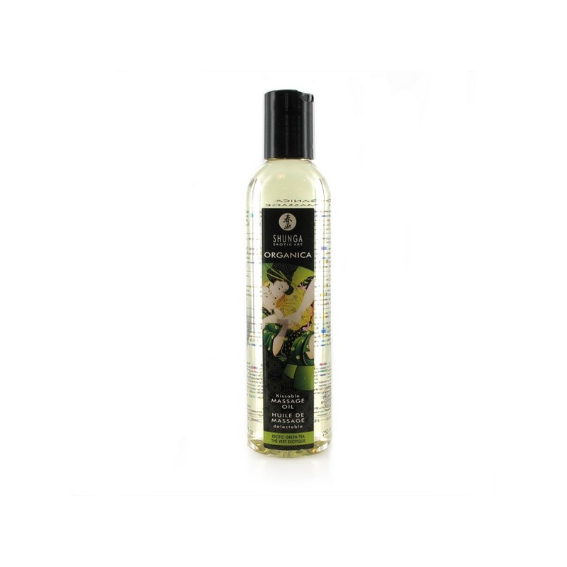 Massage Oil Organic Erotic Green Tea Shunga SH1100 (250 ml)