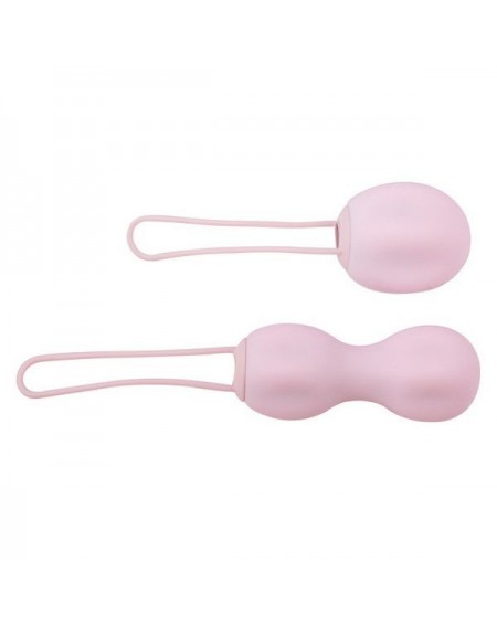 Набор вагинальных шариков IntiMate Kegel Set, розовая сакура Nomi Tang E24183