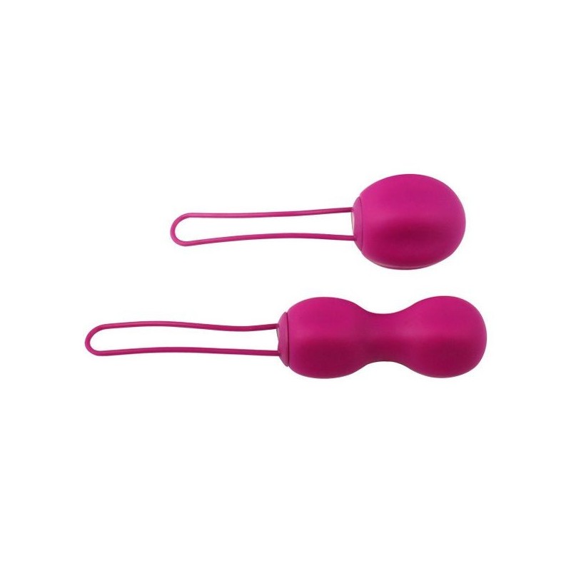 Набор вагинальных шариков IntiMate Kegel Set, красный бархат Nomi Tang E24184