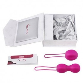 Набор вагинальных шариков IntiMate Kegel Set, красный бархат Nomi Tang E24184