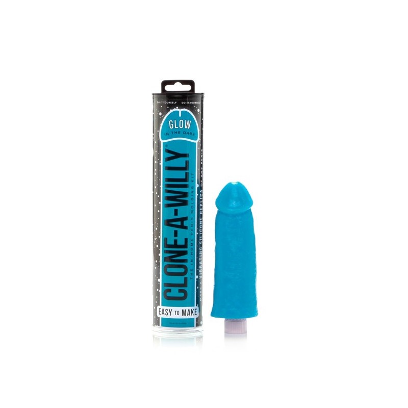 Glow in the Dark Blue Clone A Willy CWGDBLU