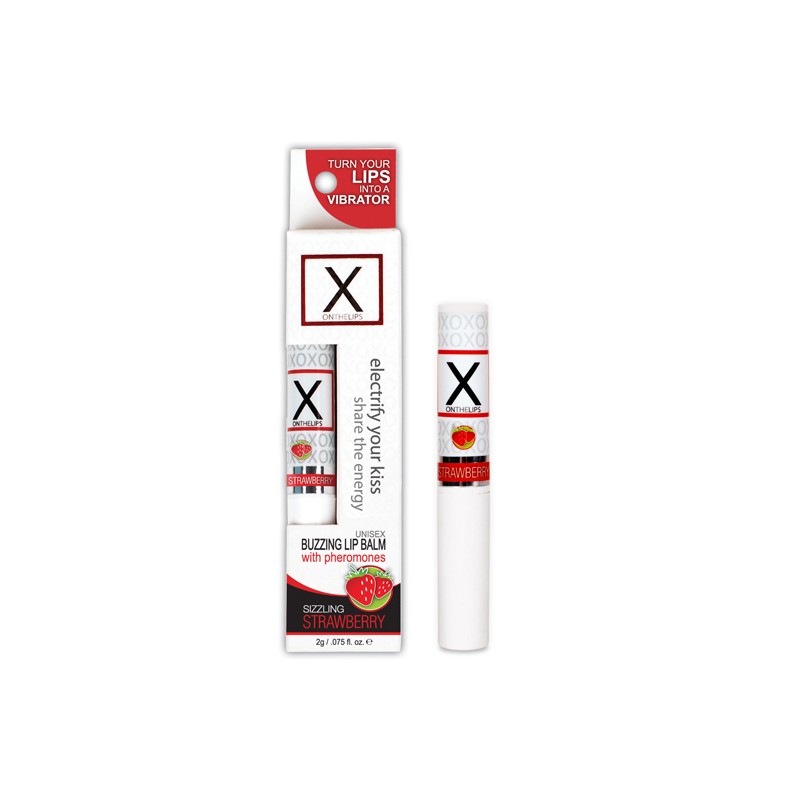 X On The Lips alla Fragola Sensuva E24293