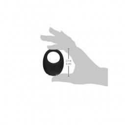 Anello Fallico Mio Nero Je Joue E24513