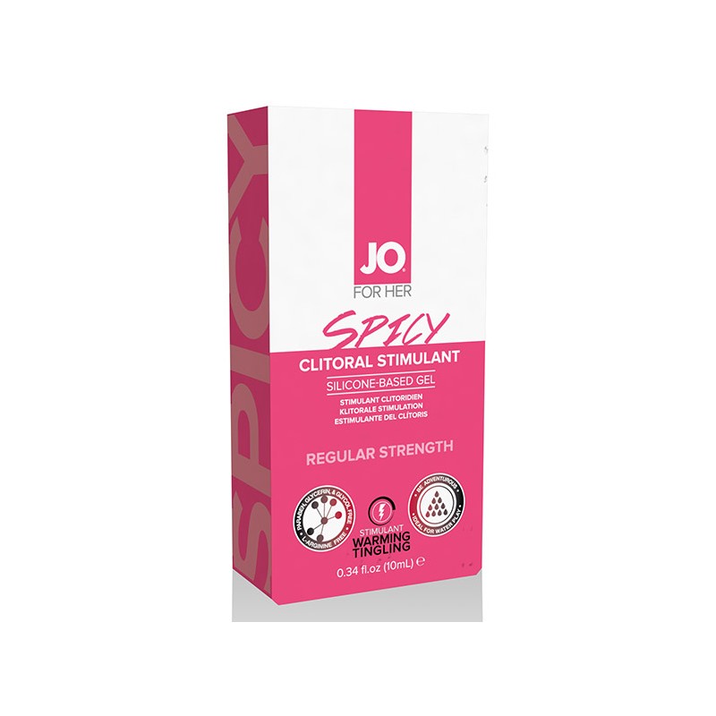 Sildošais klitora stimulants Spicy 10 ml System Jo SJ40124