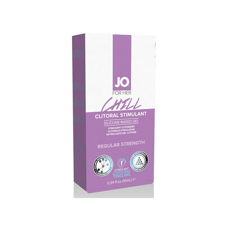 Stimolante Clitorideo Effetto Freddo Gelo 10 ml System Jo VDL40214