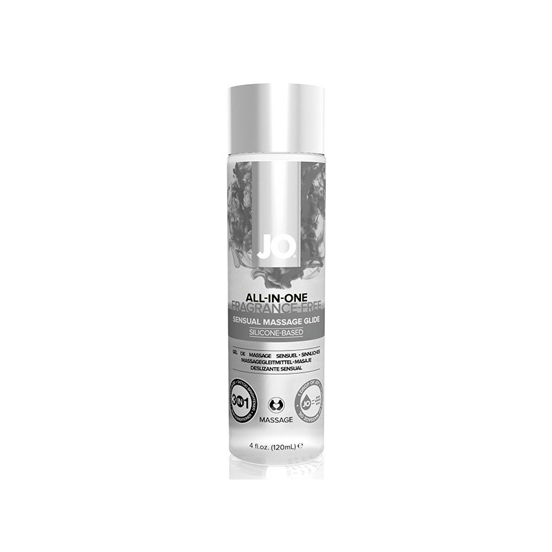 Massage Glide Unscented 120 ml System Jo 250608