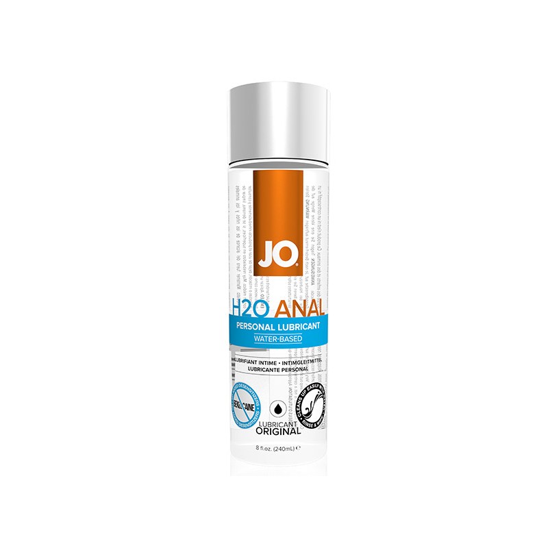 Lubrificante H2O Anale 240 ml System Jo VDL40108