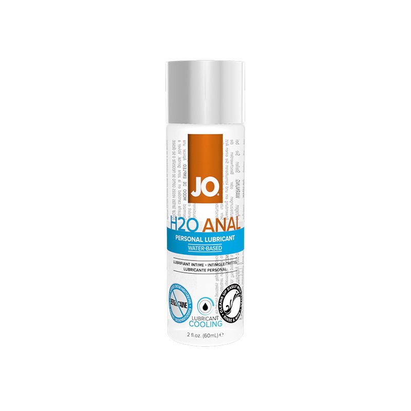 Atvēsinošs H20 anālais lubrikants 60 ml System Jo VDL40210