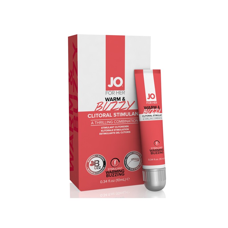 Clitoral Stimulant Warming Warm & Buzzy Original 10 ml System Jo 2169