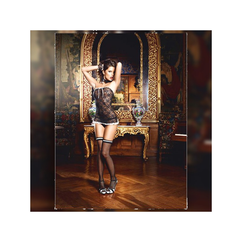 Набор французской горничной, единый размер Baci Lingerie E25248